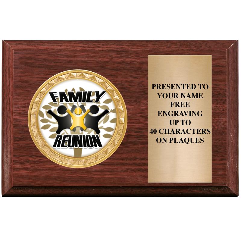 6" X 4" WOOD INSERT PLQ