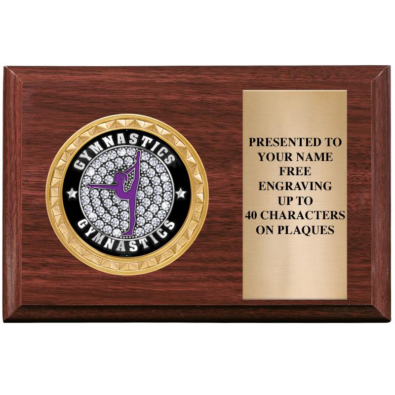 6" X 4" WOOD INSERT PLQ