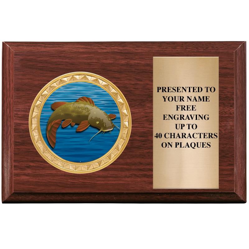 6" X 4" WOOD INSERT PLQ