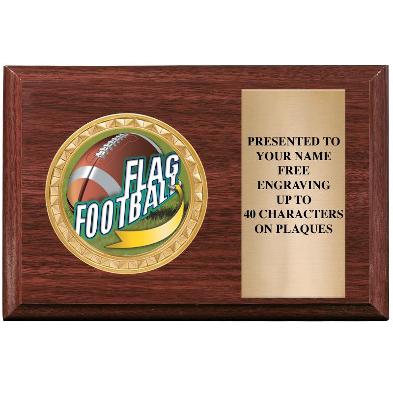 6" X 4" WOOD INSERT PLQ