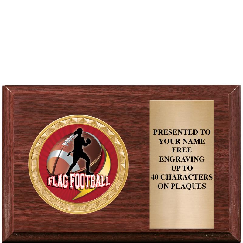 6" X 4" WOOD INSERT PLQ