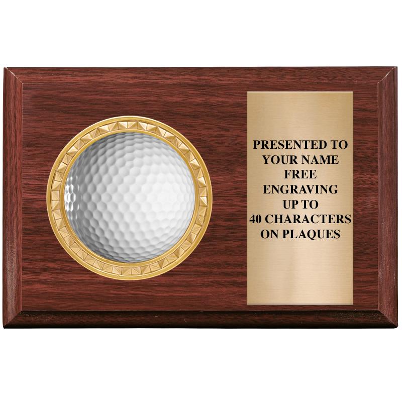 6" X 4" WOOD INSERT PLQ
