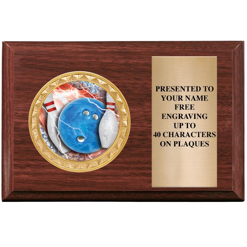 6" X 4" WOOD INSERT PLQ