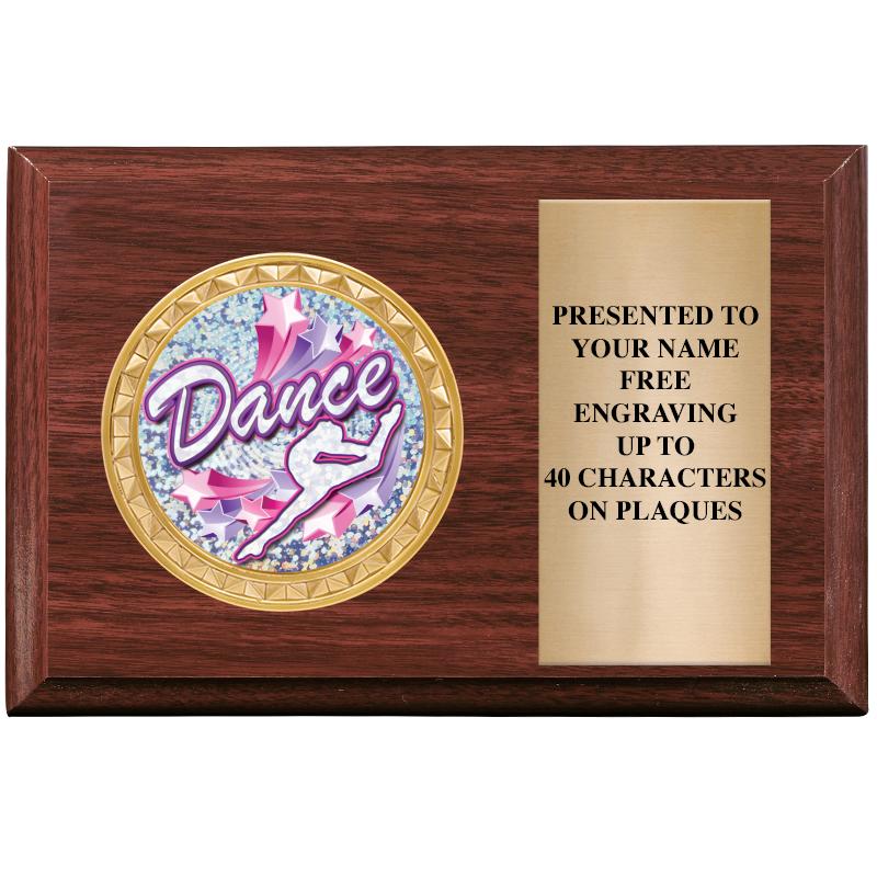 6" X 4" WOOD INSERT PLQ