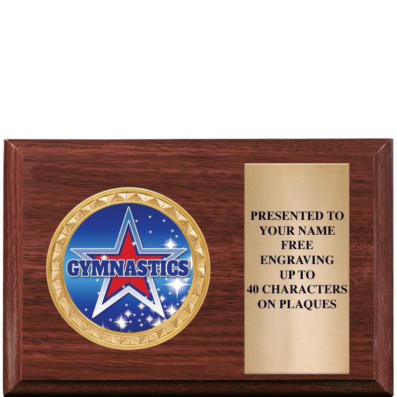 6" X 4" WOOD INSERT PLQ