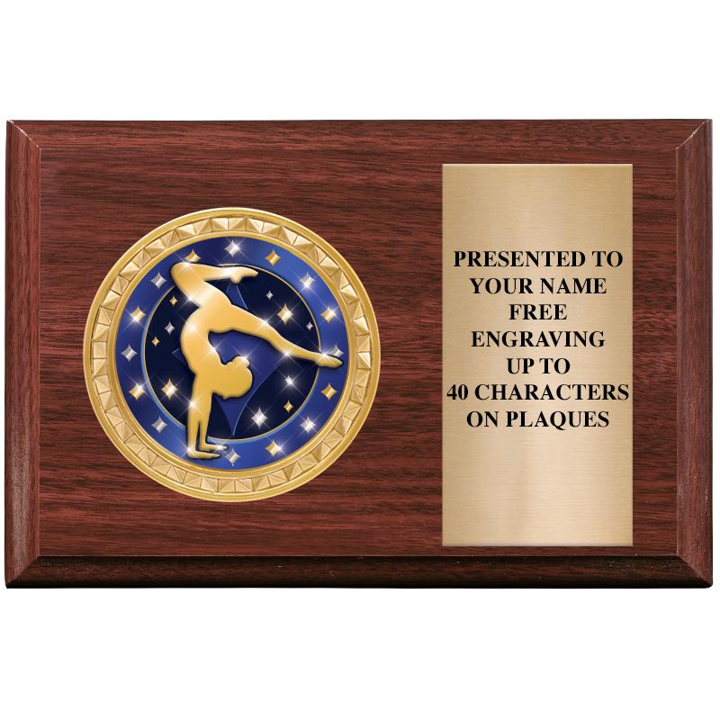 6" X 4" WOOD INSERT PLQ