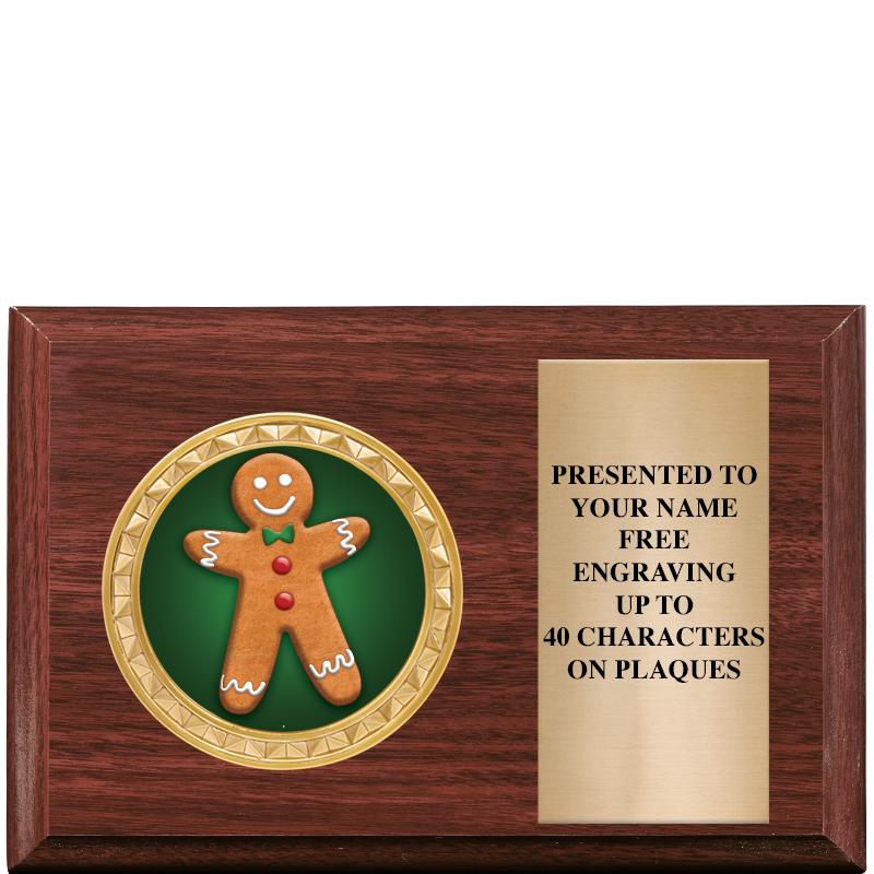 6" X 4" WOOD INSERT PLQ