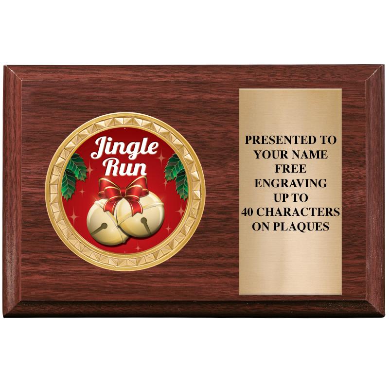 6" X 4" WOOD INSERT PLQ