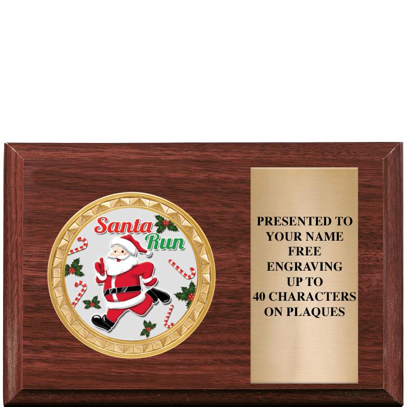 6" X 4" WOOD INSERT PLQ