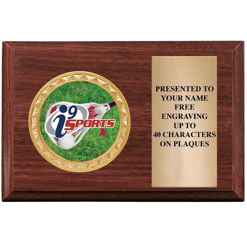 6" X 4" WOOD INSERT PLQ