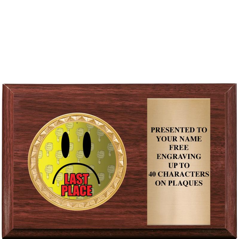 6" X 4" WOOD INSERT PLQ