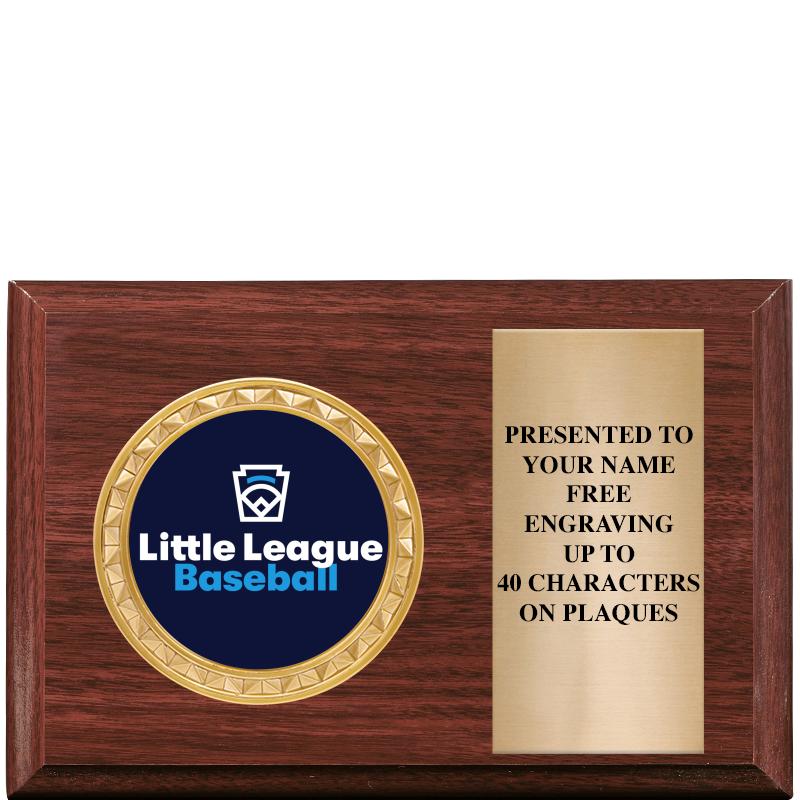 6" X 4" WOOD INSERT PLQ