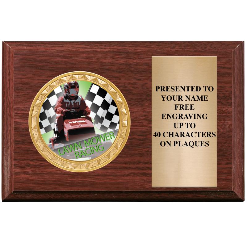 6" X 4" WOOD INSERT PLQ