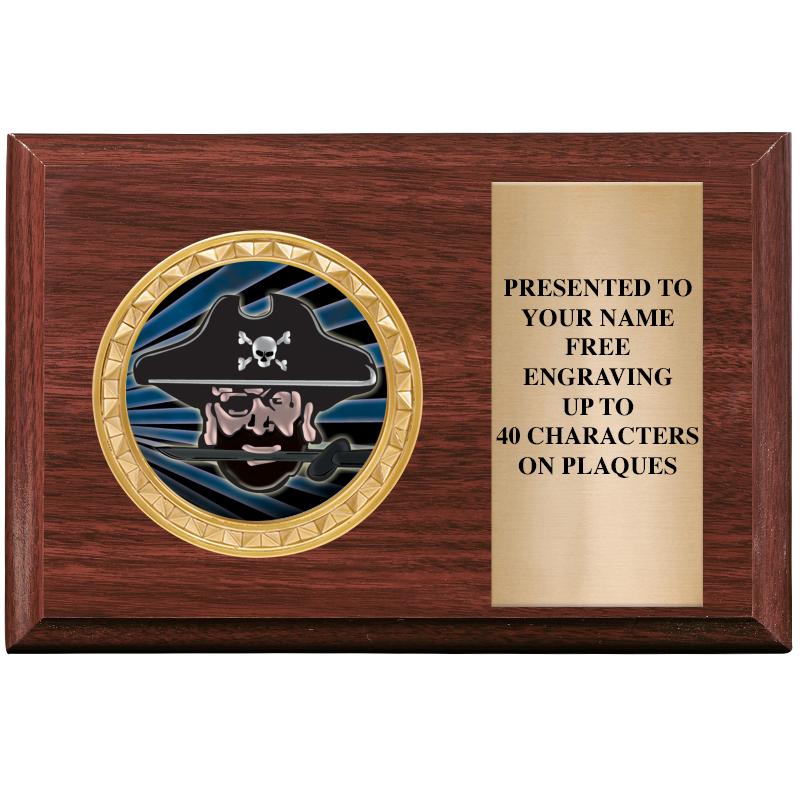 6" X 4" WOOD INSERT PLQ