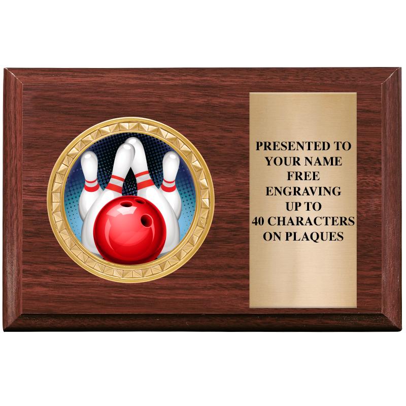 6" X 4" WOOD INSERT PLQ