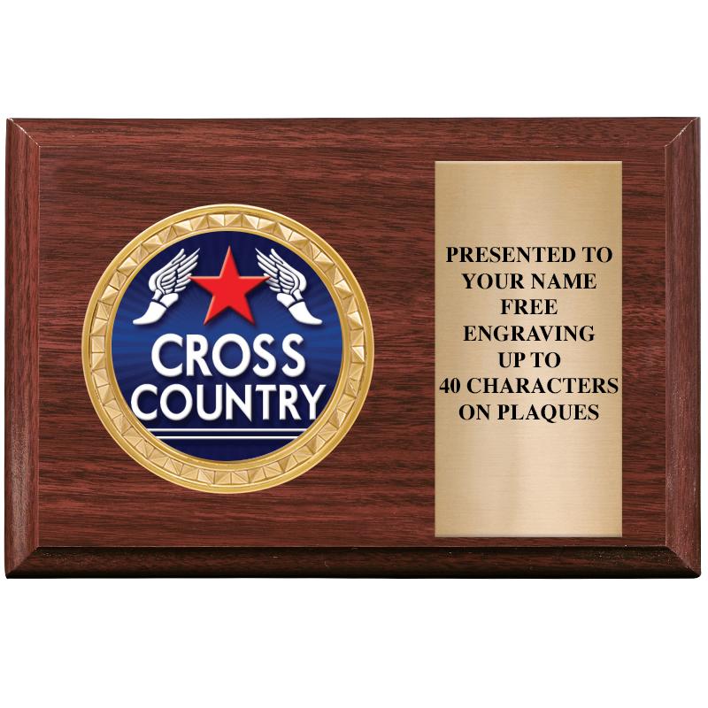 6" X 4" WOOD INSERT PLQ