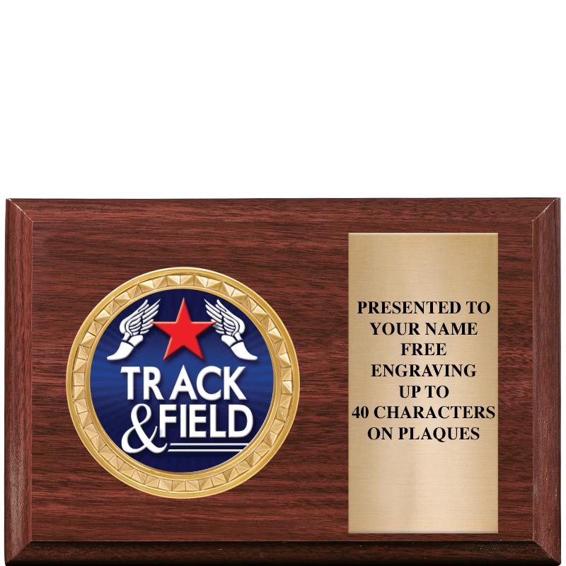 6" X 4" WOOD INSERT PLQ