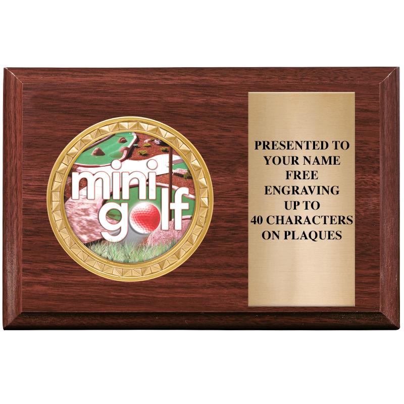 6" X 4" WOOD INSERT PLQ