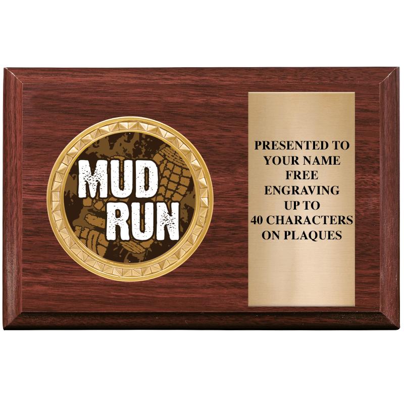 6" X 4" WOOD INSERT PLQ