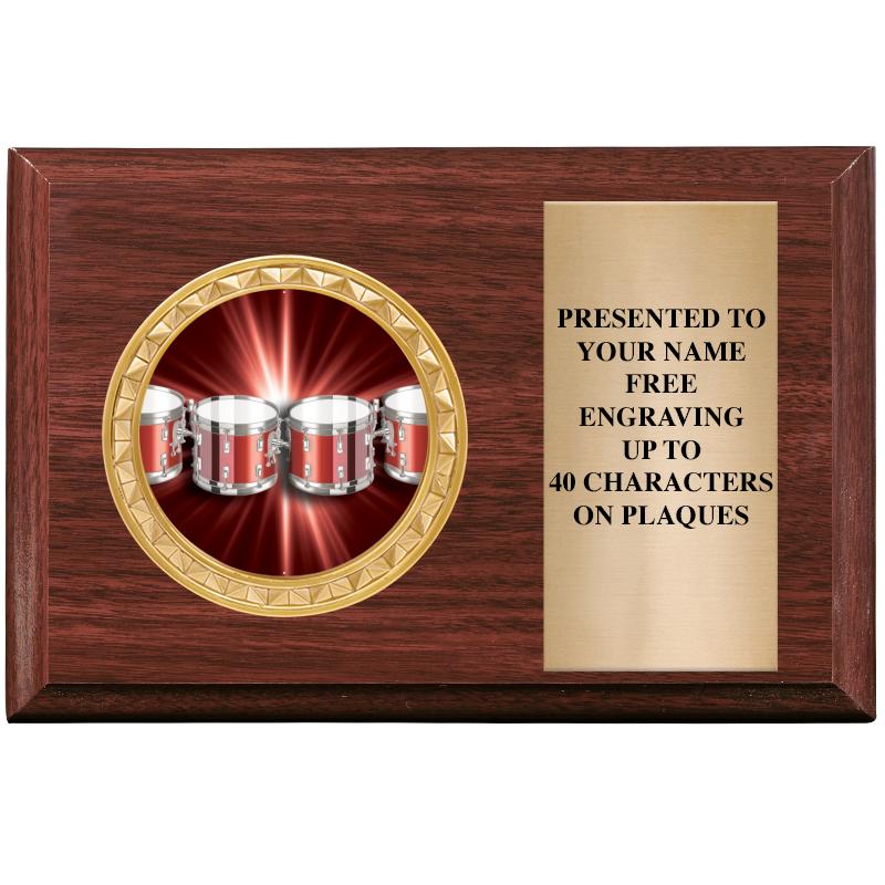 6" X 4" WOOD INSERT PLQ