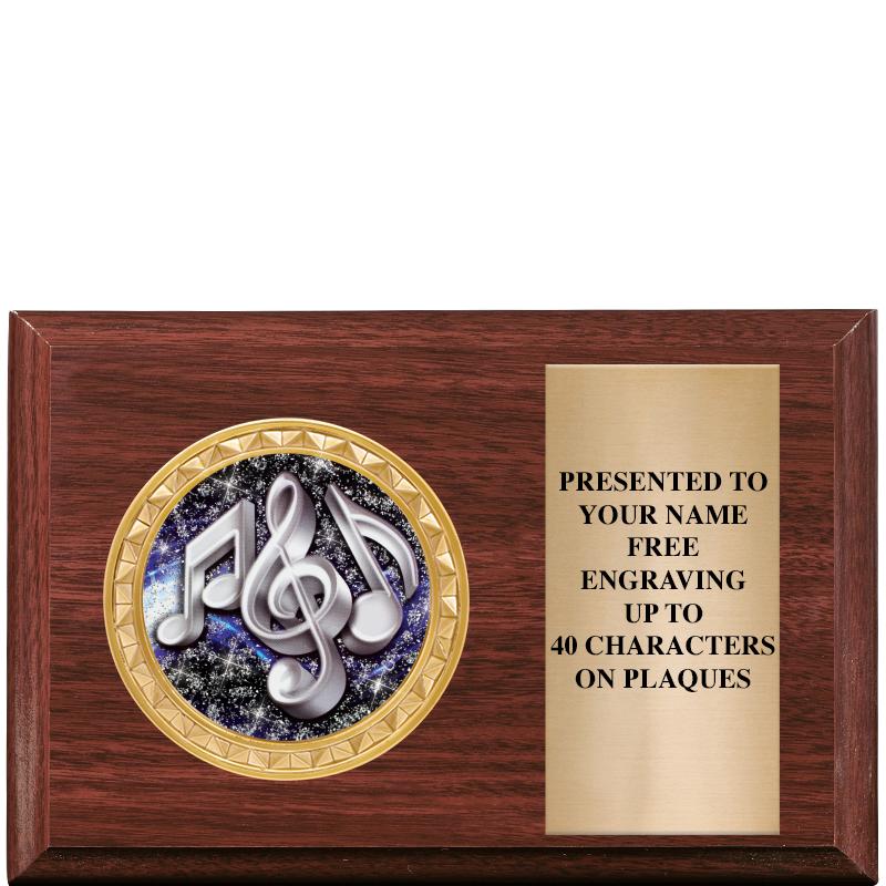 6" X 4" WOOD INSERT PLQ