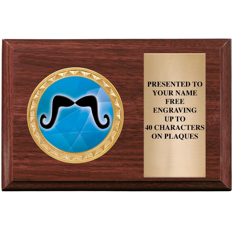 6" X 4" WOOD INSERT PLQ