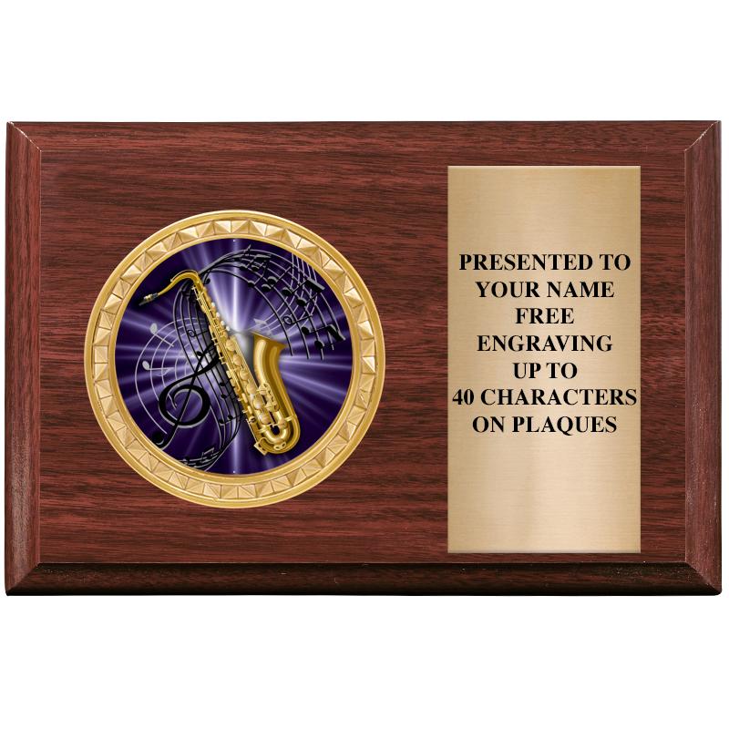 6" X 4" WOOD INSERT PLQ