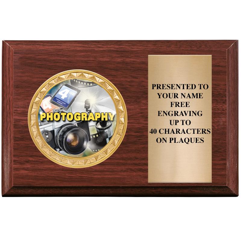 6" X 4" WOOD INSERT PLQ