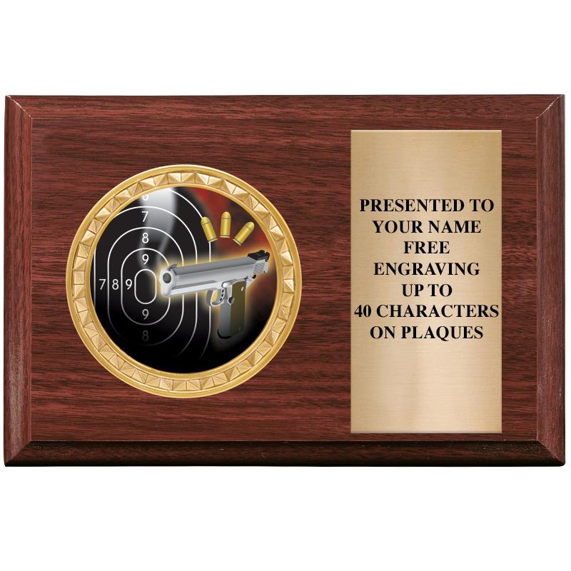 6" X 4" WOOD INSERT PLQ