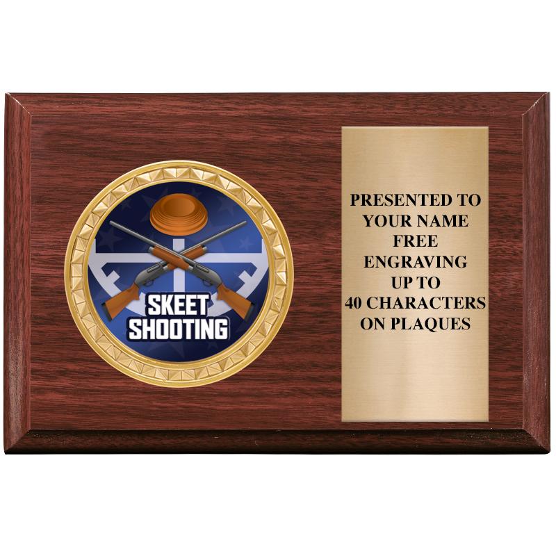 6" X 4" WOOD INSERT PLQ