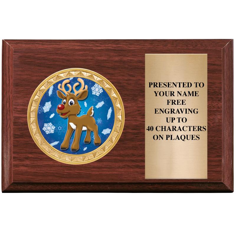 6" X 4" WOOD INSERT PLQ