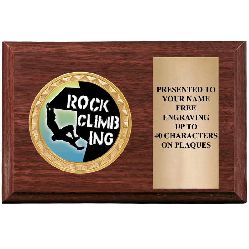 6" X 4" WOOD INSERT PLQ