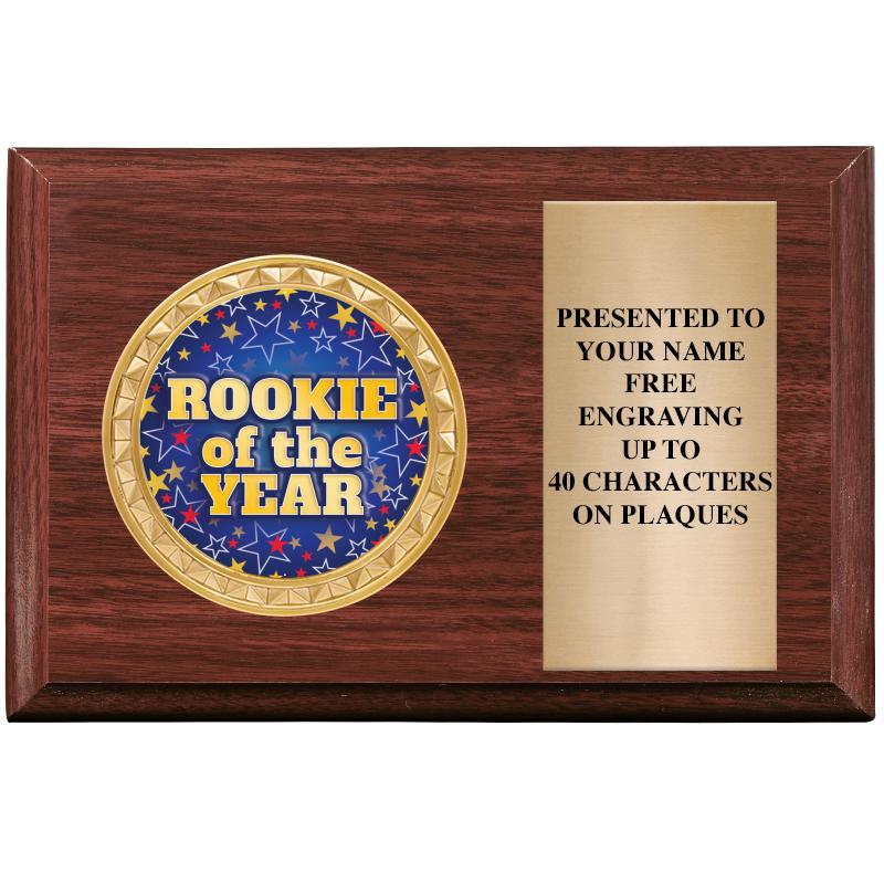 6" X 4" WOOD INSERT PLQ