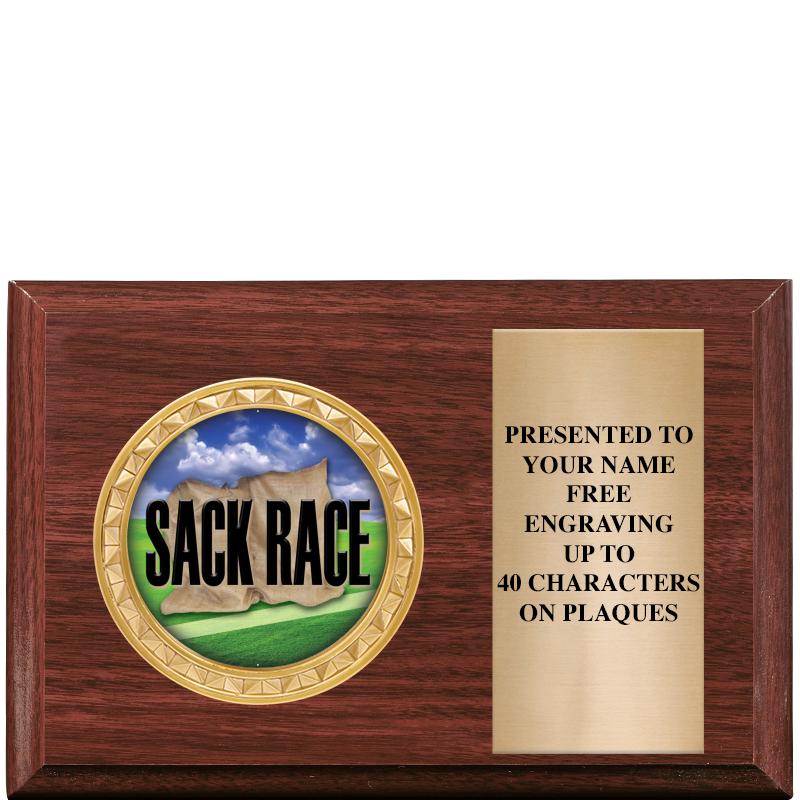 6" X 4" WOOD INSERT PLQ