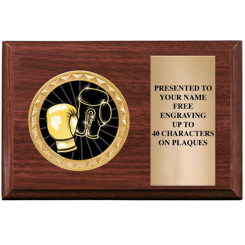 6" X 4" WOOD INSERT PLQ