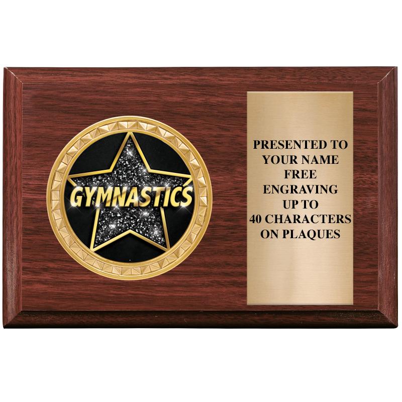 6" X 4" WOOD INSERT PLQ