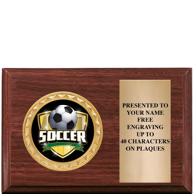 6" X 4" WOOD INSERT PLQ