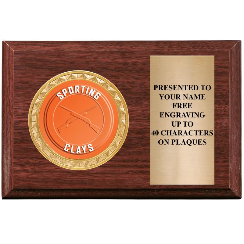 6" X 4" WOOD INSERT PLQ