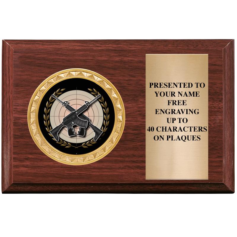 6" X 4" WOOD INSERT PLQ