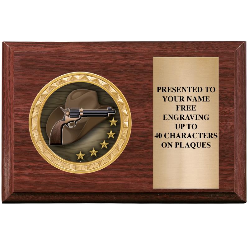 6" X 4" WOOD INSERT PLQ