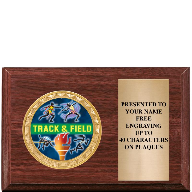 6" X 4" WOOD INSERT PLQ