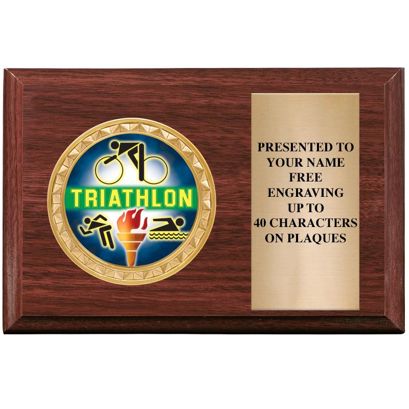 6" X 4" WOOD INSERT PLQ