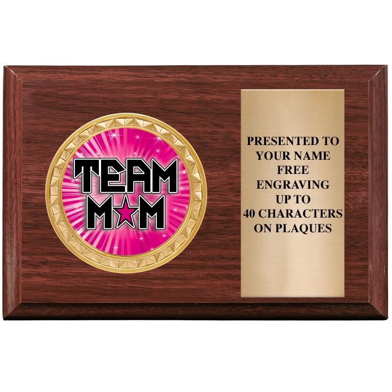 6" X 4" WOOD INSERT PLQ