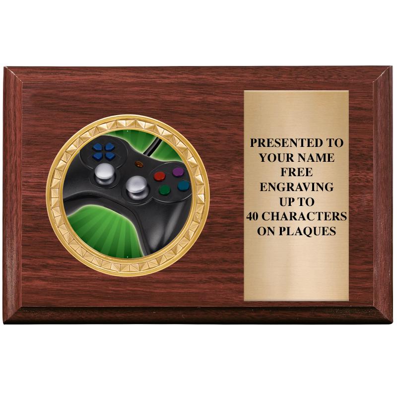 6" X 4" WOOD INSERT PLQ