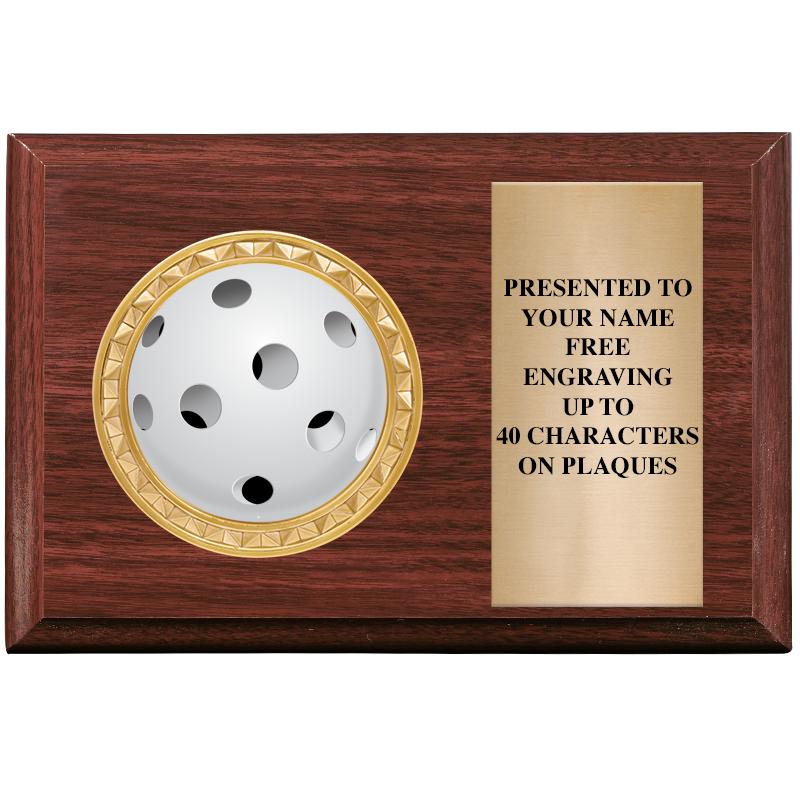 6" X 4" WOOD INSERT PLQ