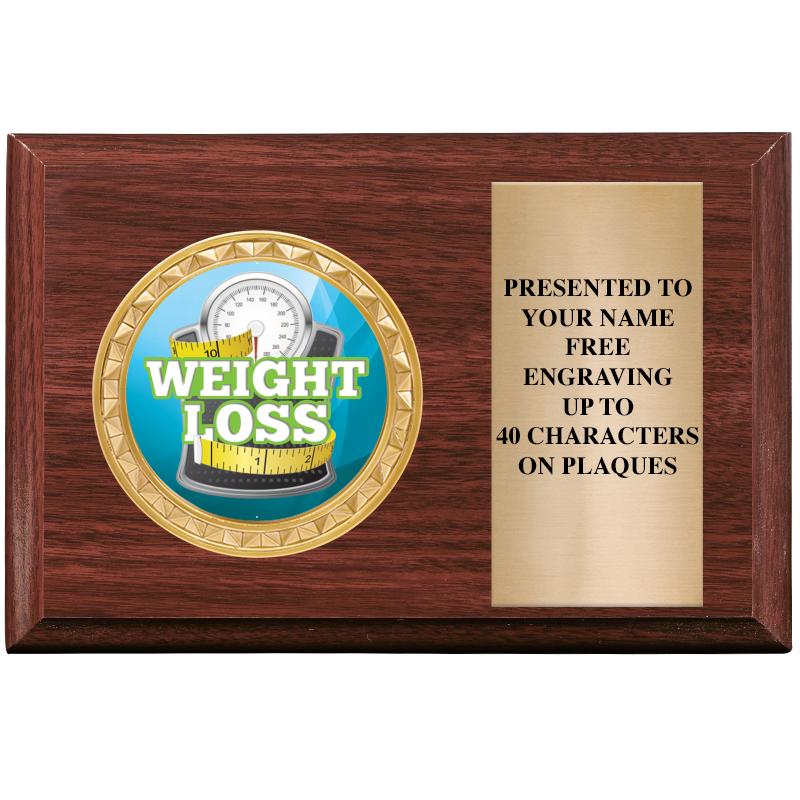 6" X 4" WOOD INSERT PLQ