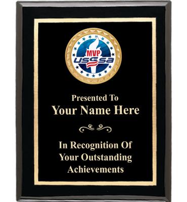 USSSA Executive Shiny Black Plaques
