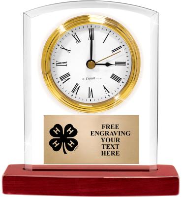 4H Crystal Clock