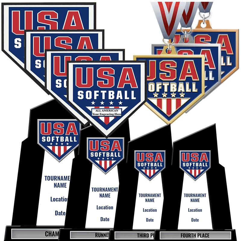 USA SOFTBALL CAT 3 ADULT