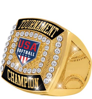 USA Softball Champion Deluxe Rings